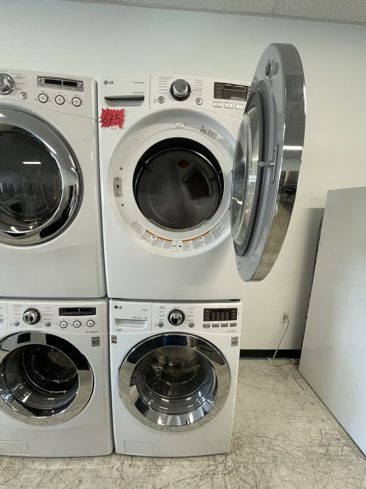 LG Front Load Washer And Gas Dryer Set Used Good Condition With 90days Warranty 