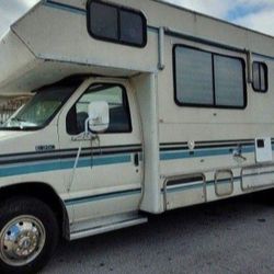 1992 rv Motorhome Travel Master Ford Van e 350 New Parts And 6 Tires 84.000 Miles 