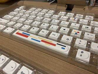 Low-Profile Brick Style Mechanical Keyboard Keycaps