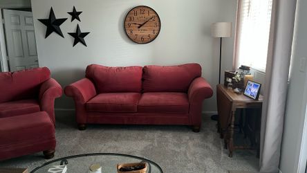 Couch, Chair And Ottoman Set