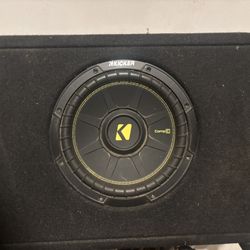 Speaker Box Kicker 10” 