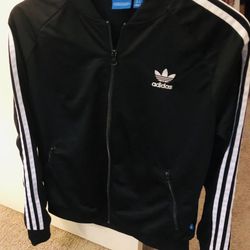 Adidas Boy’s L Track Black Jacket 