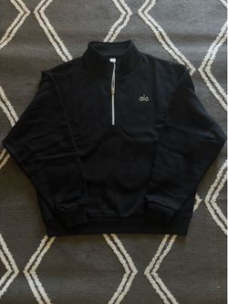 Alo Q Zip Black