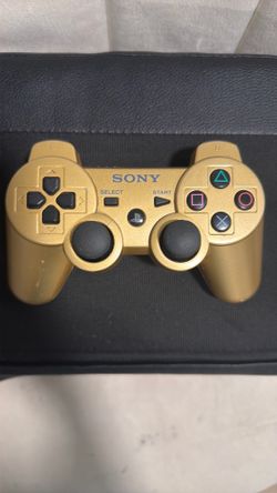 Gold PlayStation 3 controller