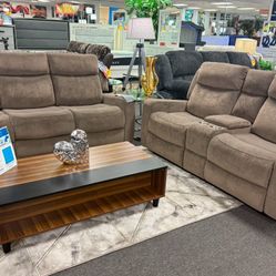 New Sofa And Loveseat Recliner Set Limited Stock 💰✅ Finance Available No Credit Needed 
