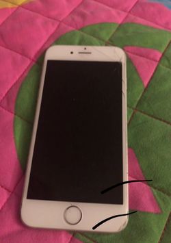 iPhone 6s Silver locked (SPRINT, Boost Mobile) used