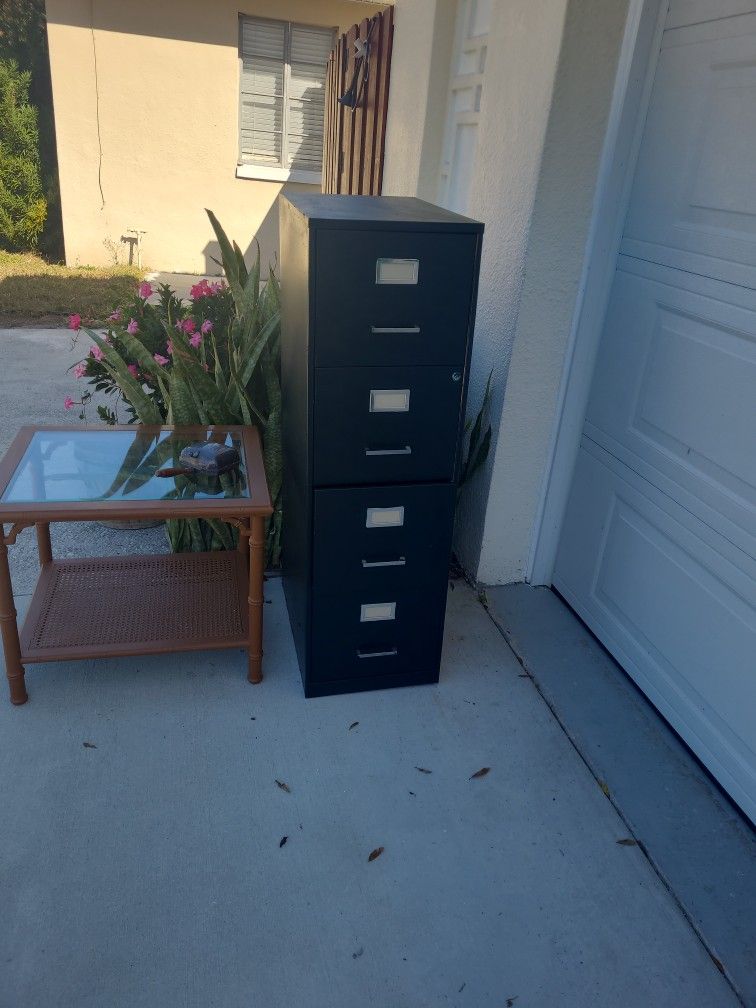 Green....newer File Cabinet