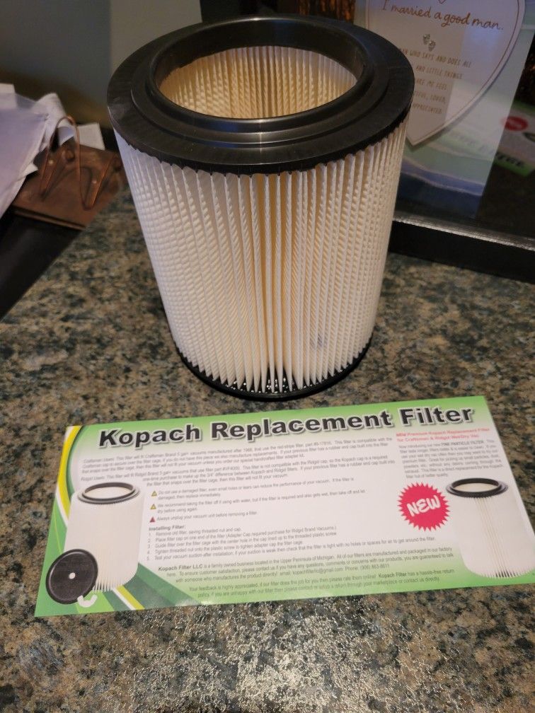 Shop Vac Filters