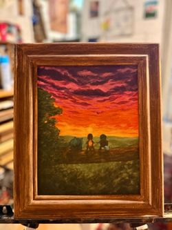 A New Adventure Awaits Acrylic Painting