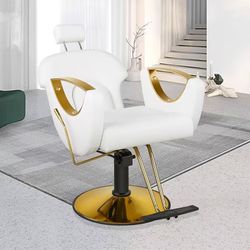 SALON CHAIR WHITE BRAND CIX $150