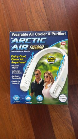 NEW Arctic Air Freedom Wearable Air Cooler & Purifier – $15