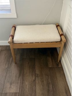Hearth and hand bench ottoman