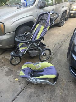 Baby Stroller and Carrier Combo
