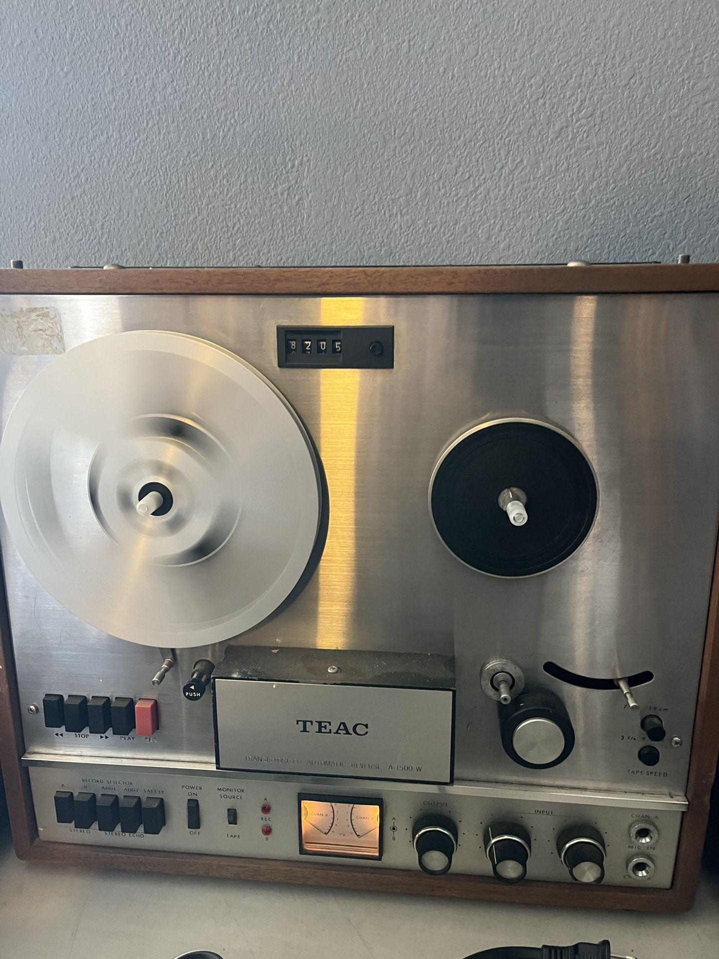 TEAC A-1500-W Stereo Reel to Reel for Sale in Fallbrook, CA - OfferUp
