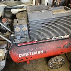 Sears Craftsman Compressor 5 Hp 30 Gal