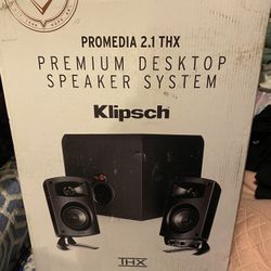 Klipsch Premium Desktop Speaker System 