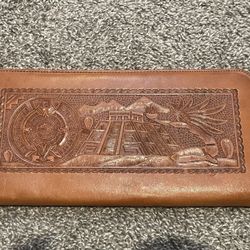 Vintage Leather Bill Fold