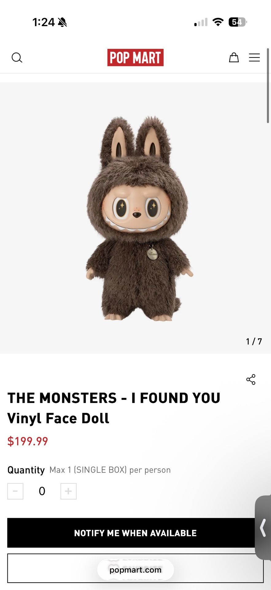 NIB Authentic Zimomo I Found You