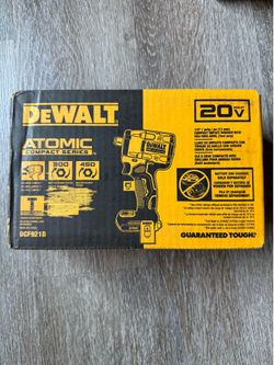 DEWALT ATOMIC 20V MAX Cordless Brushless 1/2 in. Variable Speed Impact Wrench (Tool Only)