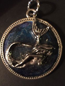 Handmade mermaid pendant