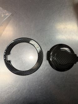 2015+ Dodge challenger carbon gas cap cover