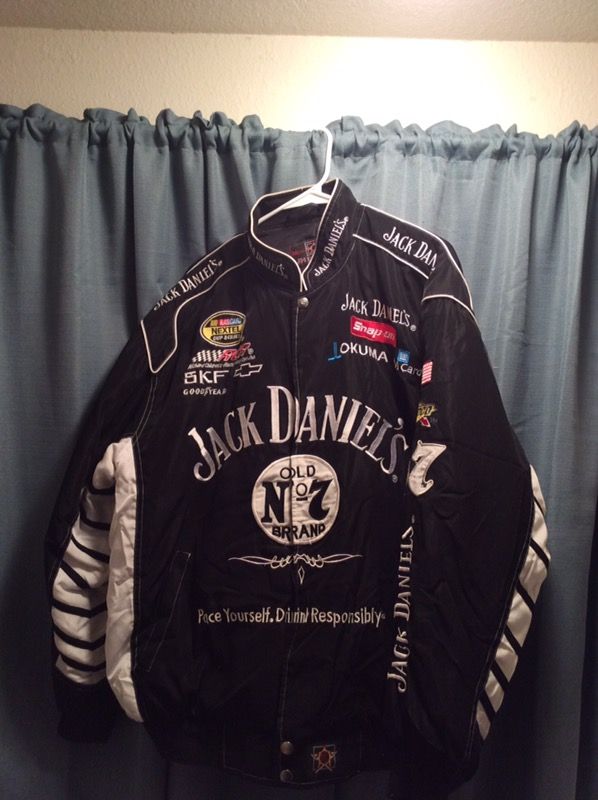 Clint Boyer Jack Daniels NASCAR jacket