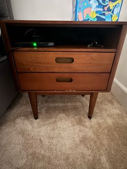 Small wooden table