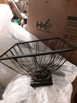 Vintage Iron Brass Dessert Bowl In Spring Hill