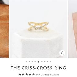 The Criss Cross Ring