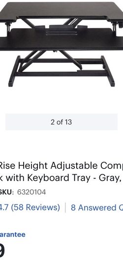 High Rise Standing Desk