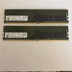 DDR4 2X8gb Kingston (16gb)