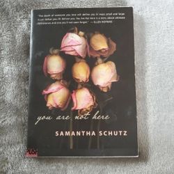 You Are Not Here by Samantha Schutz (2012, Trade Paperback)