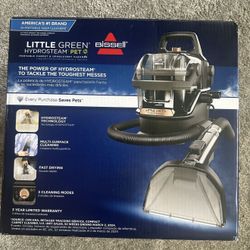 BISSELL Little Green HydroSteam Multi-Purpose Portable Carpet and Upholstery Cleaner