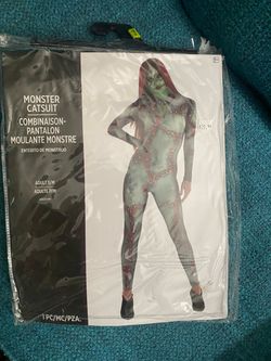 Monster Catsuit Halloween Costume Adult S/M