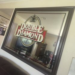 Double Diamond Beer Bar Mirror 