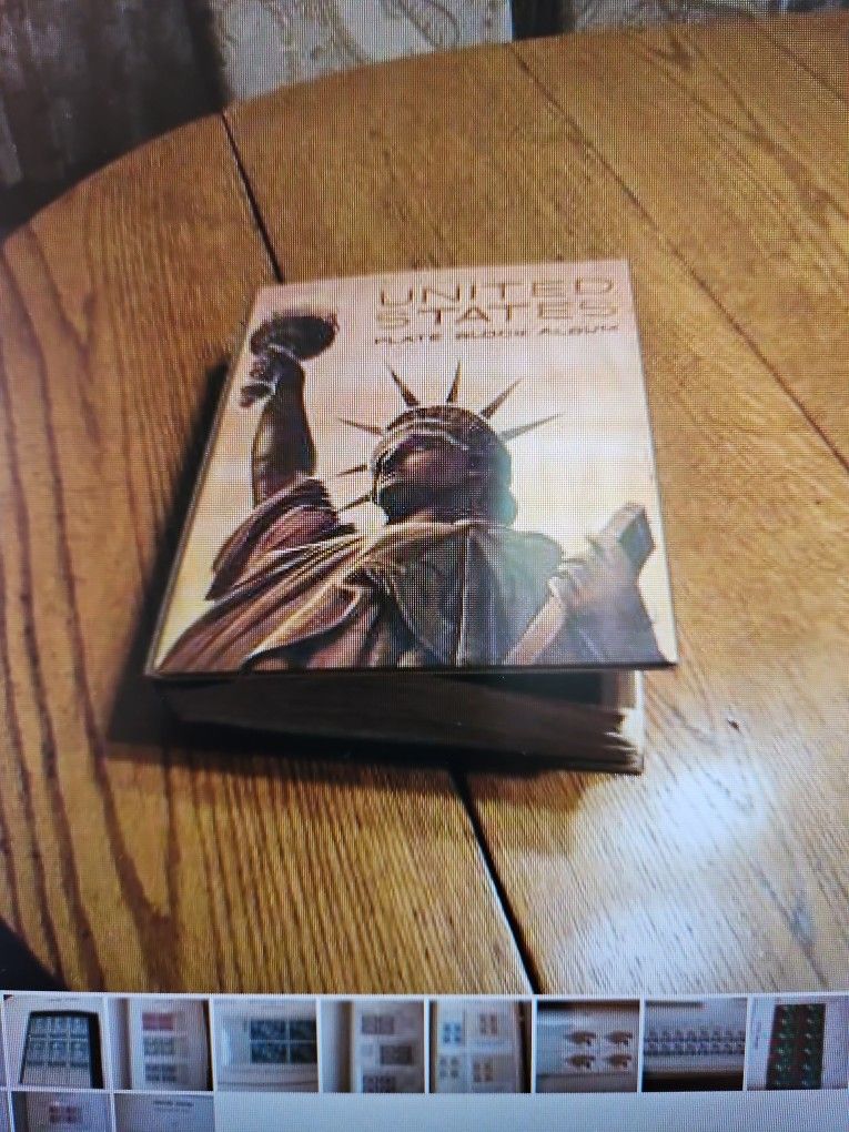 1966 US Mint Plate Block Album