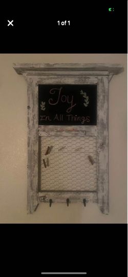 Wall decor chalkboard