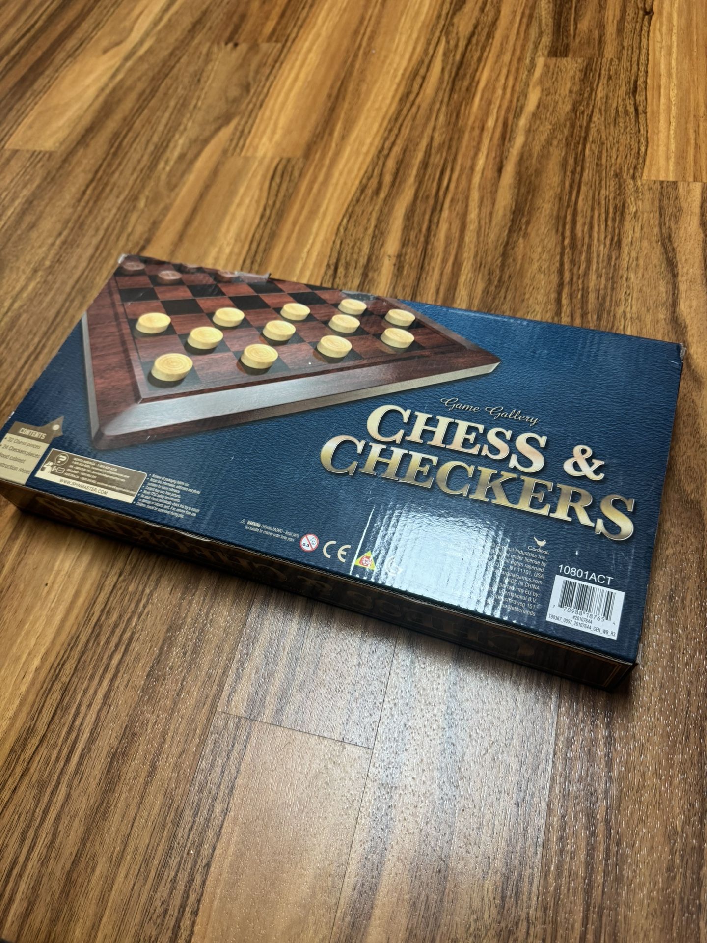 Chess & Checkers Board