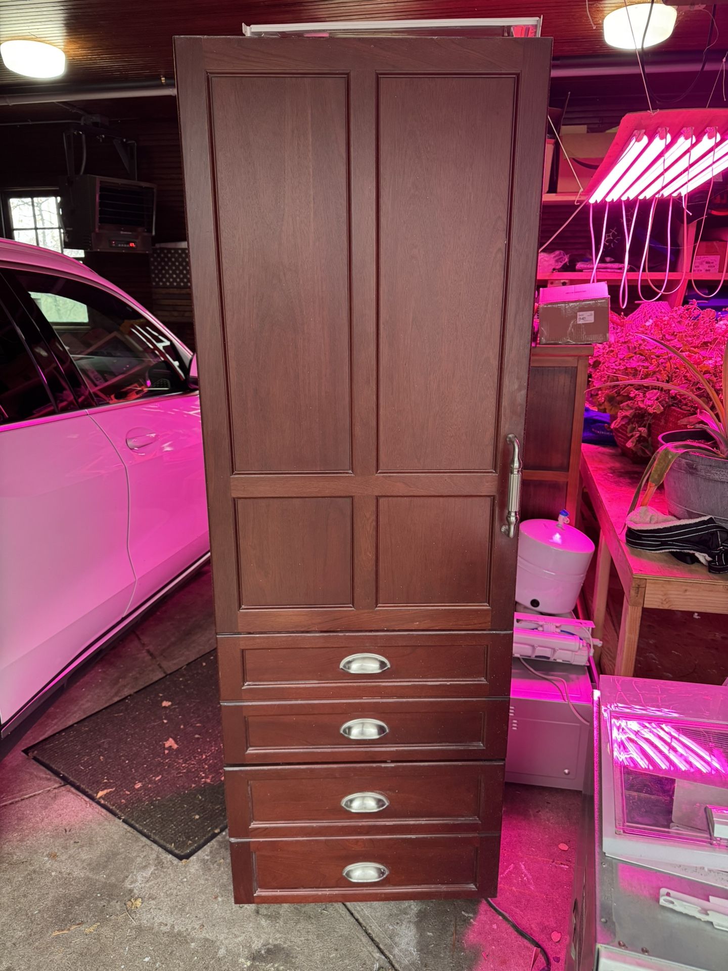 Subzero 27 Inch Built In, paneled Freezer And Fridge