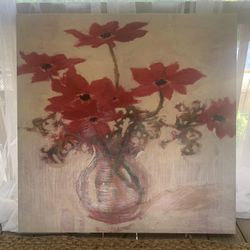 Large Floral Painting