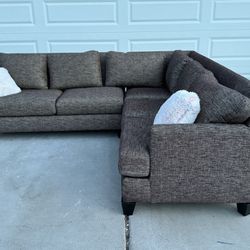 Sectional Sofa Couch Lounge Chaise Sala 
