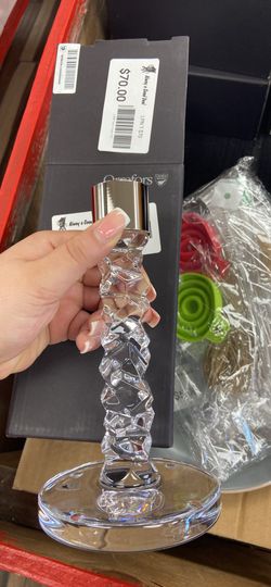 Orrefors Carat Crystal Candlestick