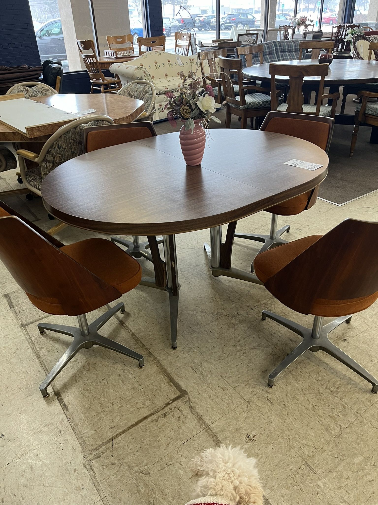 Vintage Brody Mid Century Modern Table And Chairs