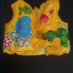 Toddlers Inflatable Life Vest Ages 3-5