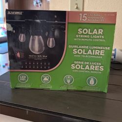 solar string lights