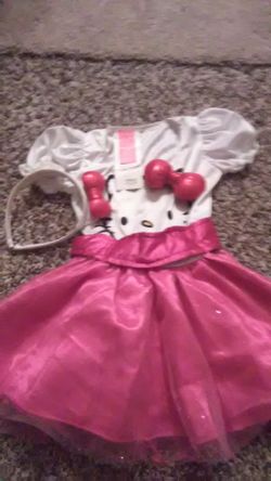 2t hello kitty costume