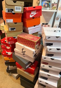 Woman shoe boxes for free