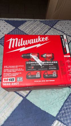 M18 compact brushless 2-tool combo kit