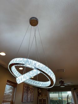 Crystal chandelier