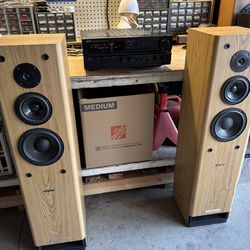Denon DRA-1025r and Sony SS-TL3 Transmission Line Speakers